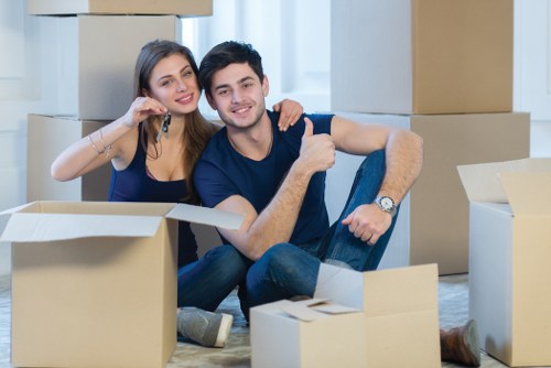 Moving van service for homes in Belgravia near elegant residential streets