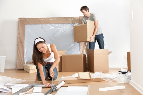 Man with van removal service supporting a move in Belgravia