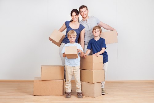 Professional Belgravia man and van service handling furniture carefully