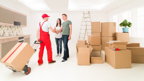 Commercial relocation support for an office move near Belgravia