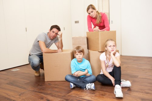 Small flat move example in Belgravia