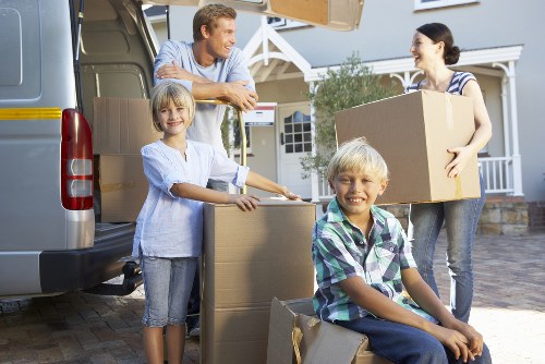 Careful furniture protection for a Belgravia property move