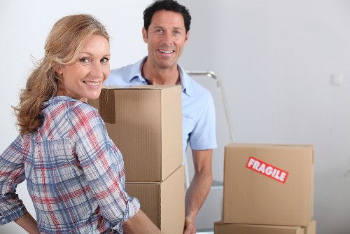 Careful packing and transport for a Belgravia office move